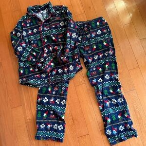 Hanna Andersson Gnome Sweet Gnome Adult Flannel Pajama Set - S
